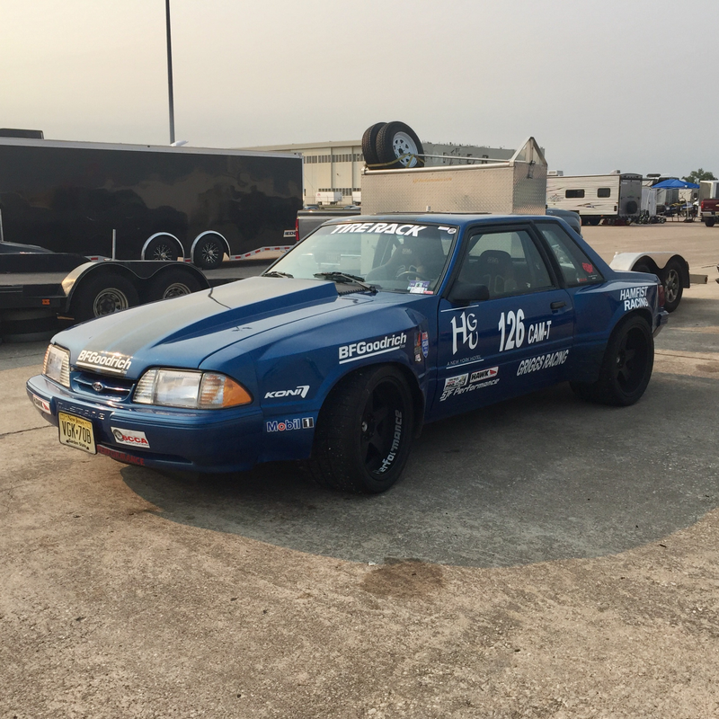 CAM-T is classic American muscle - traditional. This means cars of a certain age, and modifications are pretty much unlimited. Runs on a street tire